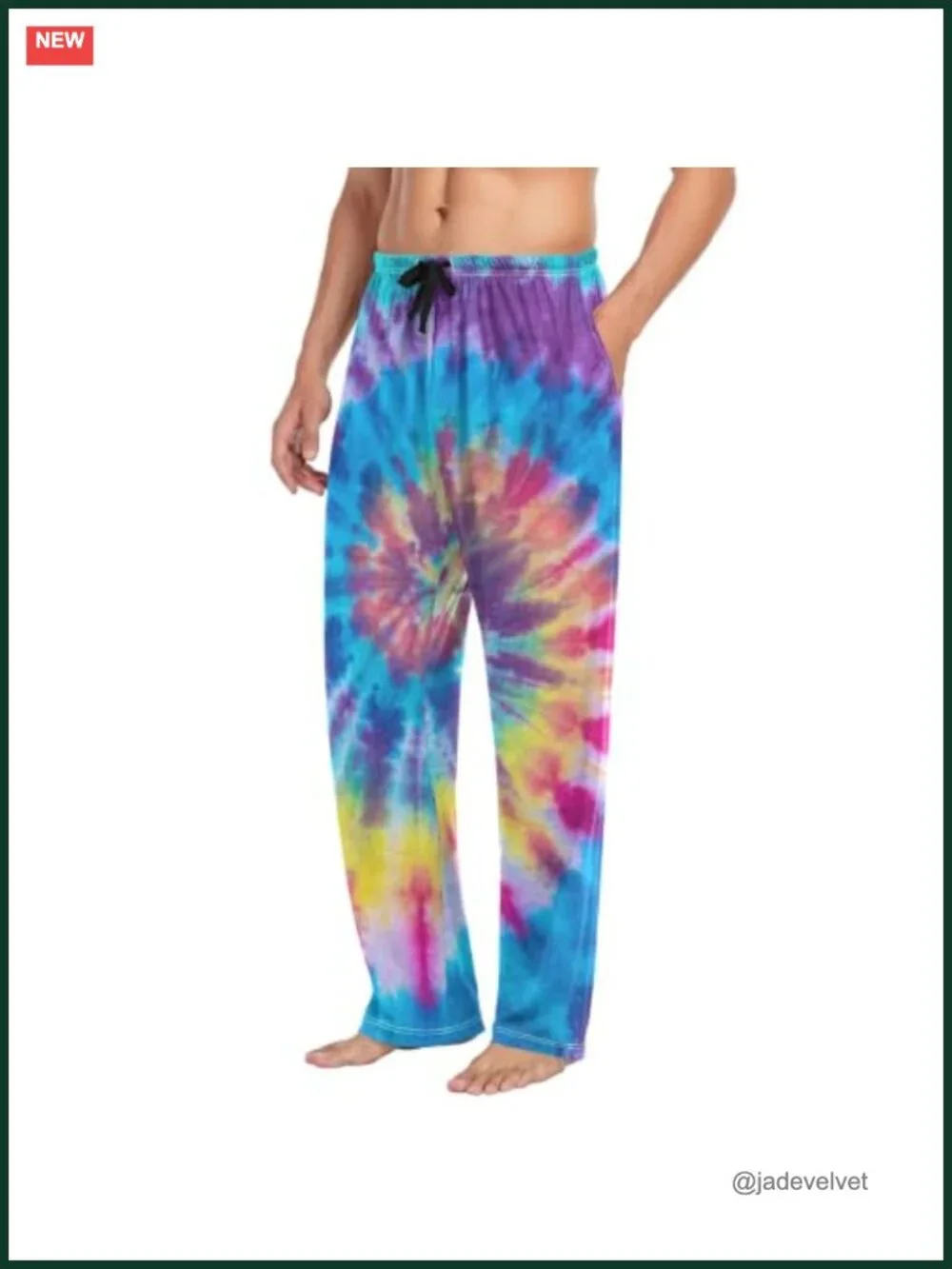 Men's Pajama Pants Super Soft Sleep Lounge Pjs Bottoms with Pockets